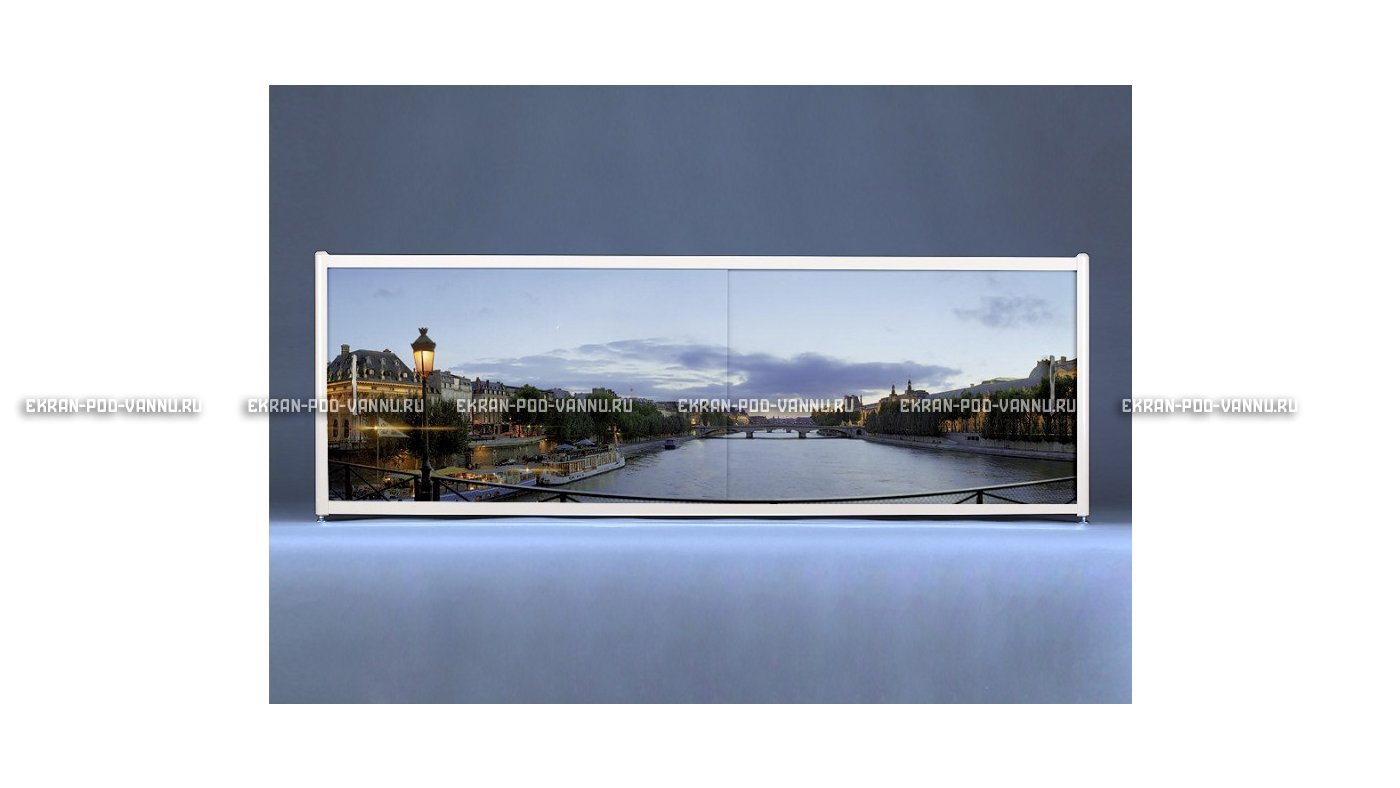 Раздвижной ФОТО экран - Evening city – купить по цене 8500 руб. в интернет-магазине в городе Саратов картинка 6