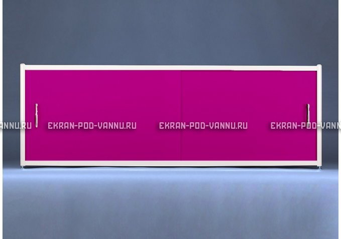 Экран раздвижной EUROPLEX Комфорт фиолетовый – купить по цене 6250 руб. в интернет-магазине в городе Саратов картинка 1