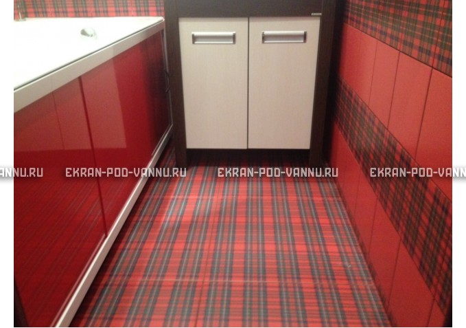 Экран раздвижной EUROPLEX Комфорт красный – купить по цене 6250 руб. в интернет-магазине в городе Саратов картинка 3