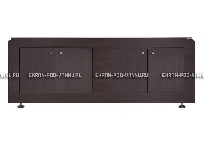 Экран VOD-OK Олимп 170 распашной - Венге – купить по цене 5690 руб. в интернет-магазине в городе Саратов картинка 1