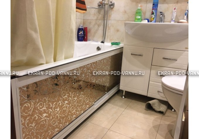 Раздвижной экран EUROPLEX Роликс Золото – купить по цене 12500 руб. в интернет-магазине в городе Саратов картинка 1