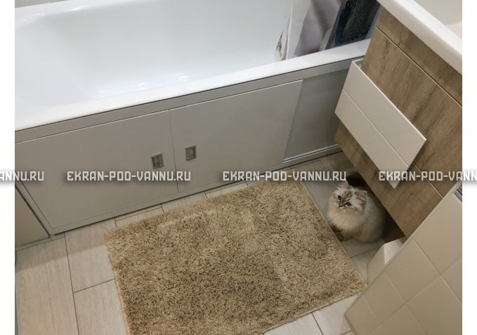 Экран из МДФ EMMY Монро 160 в алюминиевой раме – купить по цене 7200 руб. в интернет-магазине в городе Саратов картинка 2