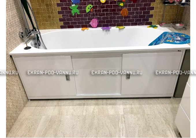 Экран из МДФ EMMY Монро 160 в алюминиевой раме – купить по цене 7200 руб. в интернет-магазине в городе Саратов картинка 1