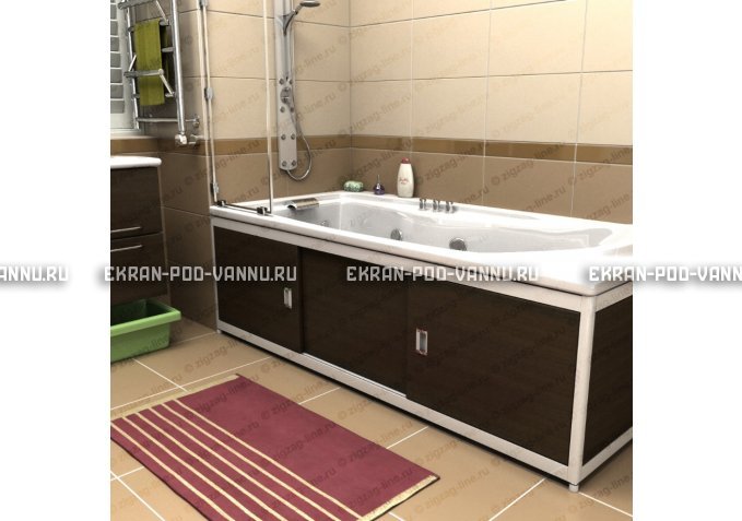 Экран из МДФ EMMY Монро 160 в алюминиевой раме – купить по цене 7200 руб. в интернет-магазине в городе Саратов картинка 15