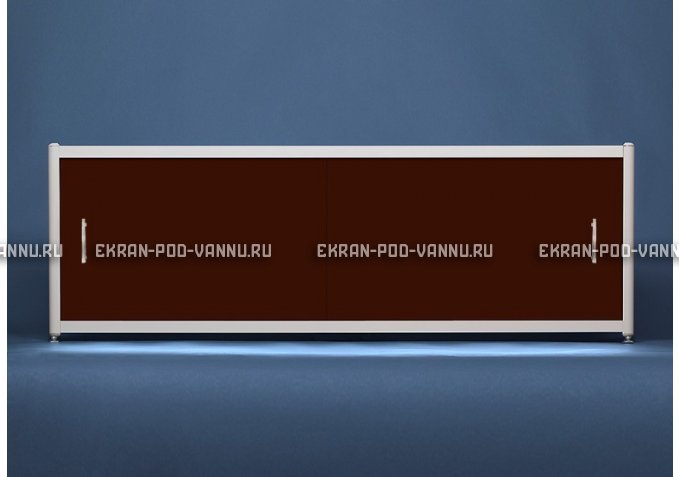 Раздвижной экран EUROPLEX Комфорт шоколад – купить по цене 6750 руб. в интернет-магазине в городе Саратов картинка 1