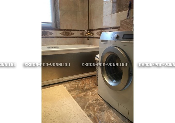 Раздвижной экран EUROPLEX Роликс Бронза текстура – купить по цене 12500 руб. в интернет-магазине в городе Саратов картинка 3