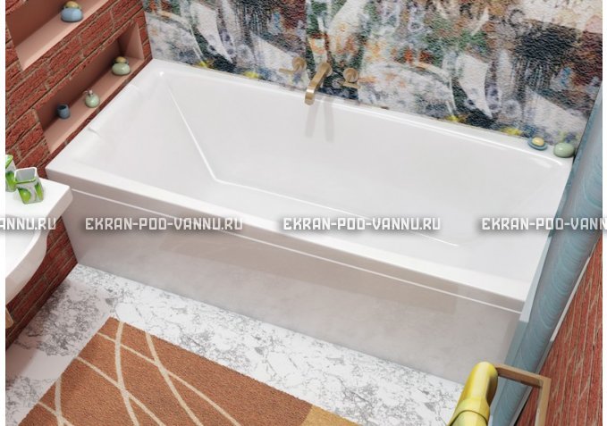 Акриловая ванна Relisan Kristina 170x75 – купить по цене 16160 руб. в интернет-магазине в городе Саратов картинка 4