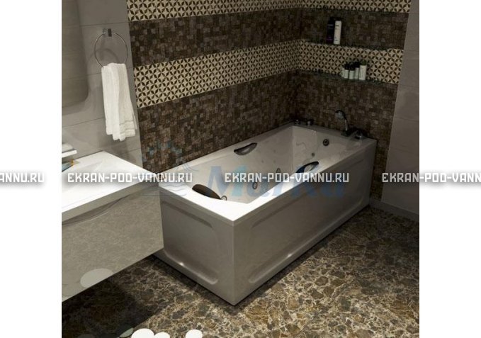 Акриловая ванна 1MarKa Agora 170x75 – купить по цене 13330 руб. в интернет-магазине в городе Саратов картинка 5