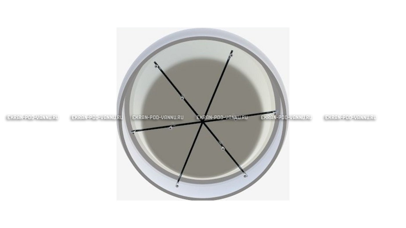 Акриловая ванна 1MarKa Omega 180x180  – купить по цене 42450 руб. в интернет-магазине в городе Саратов картинка 12