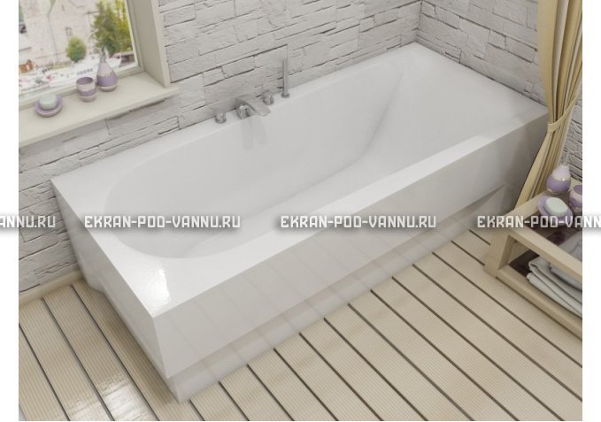 Акриловая ванна Vayer Boomerang 1800x800 – купить по цене 45420 руб. в интернет-магазине в городе Саратов картинка 1