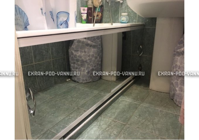 Зеркальный экран под трубы EUROPLEX Универсал – купить по цене 8500 руб. в интернет-магазине в городе Саратов картинка 1