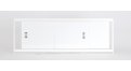 Экран из МДФ EMMY Монро 130 в алюминиевой раме – купить по цене 6750 руб. в интернет-магазине в городе Саратов картинка 73