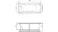 Акриловая ванна Relisan Loara 180x80 – купить по цене 23580 руб. в интернет-магазине в городе Саратов картинка 8