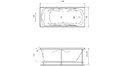 Акриловая ванна Relisan Marina 170x75 – купить по цене 15725 руб. в интернет-магазине в городе Саратов картинка 17