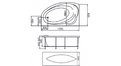 Акриловая ванна 1MarKa Julianna 170x100 – купить по цене 21320 руб. в интернет-магазине в городе Саратов картинка 13