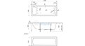 Акриловая ванна 1MarKa Modern 120x70 – купить по цене 7600 руб. в интернет-магазине в городе Саратов картинка 17
