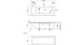 Акриловая ванна 1MarKa Modern 130x70 – купить по цене 8620 руб. в интернет-магазине в городе Саратов картинка 21