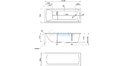 Акриловая ванна 1MarKa Modern 160x70 – купить по цене 9410 руб. в интернет-магазине в городе Саратов картинка 21