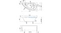 Акриловая ванна 1MarKa Piccolo 150х75 – купить по цене 11310 руб. в интернет-магазине в городе Саратов картинка 25