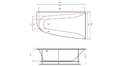 Акриловая ванна Vayer Boomerang 180x100 – купить по цене 53030 руб. в интернет-магазине в городе Саратов картинка 18